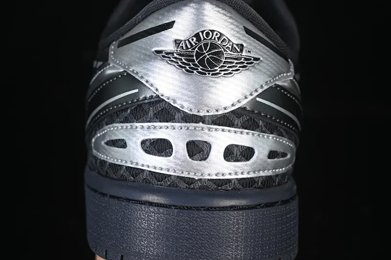 All categories Air Jordan Jordan series basketball shoes Air Jordan 1 Low Air Jordan 1 Low "MM V3" AJ1 Joe 1 space gray low-top cultural and casual sneakers HQ2186-001